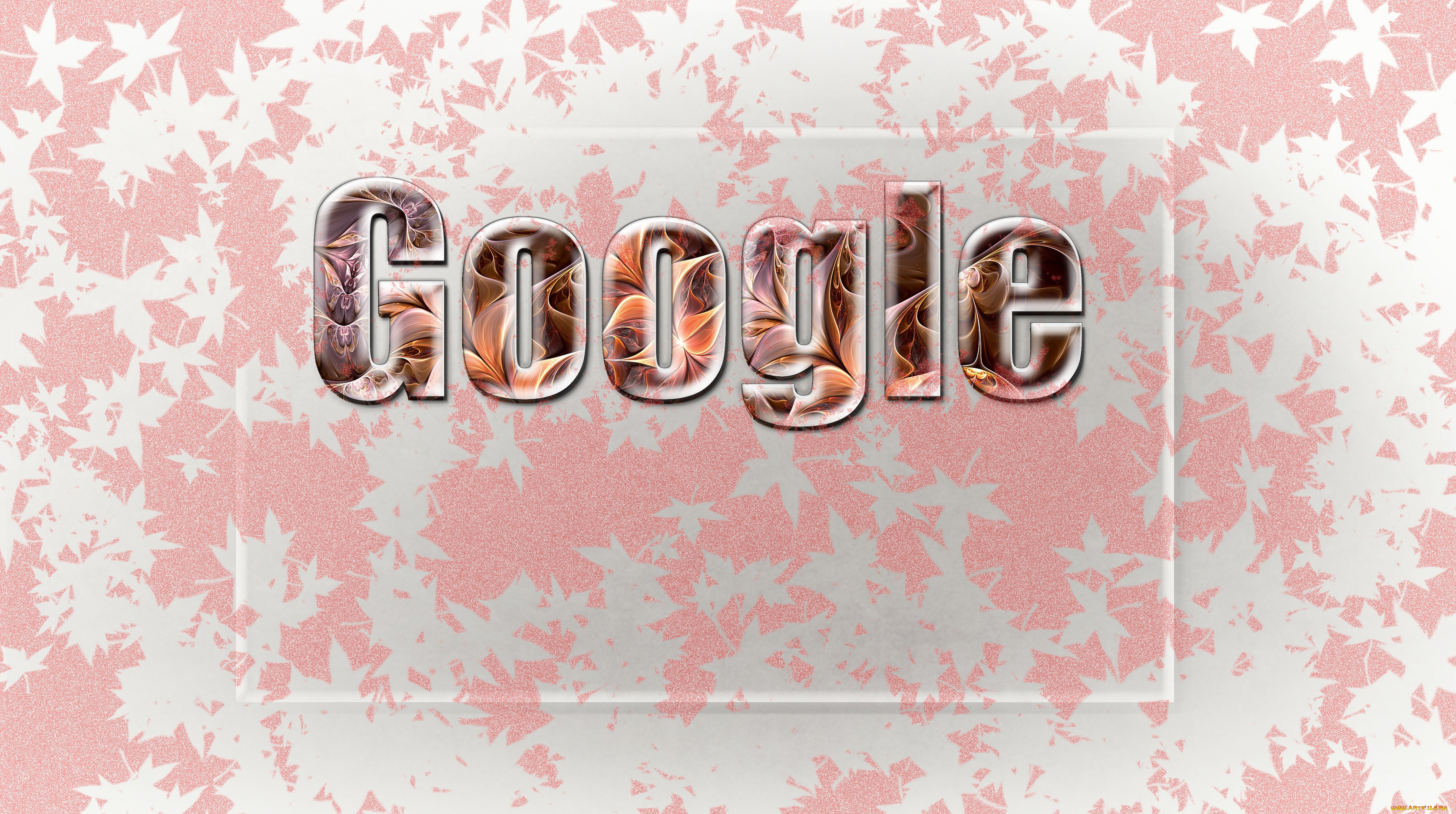 , google,  google chrome, pink, glass, leaf, colors, texture